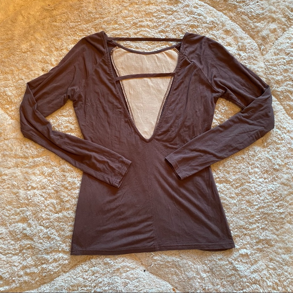 Open Back Mesh Tee - image 3